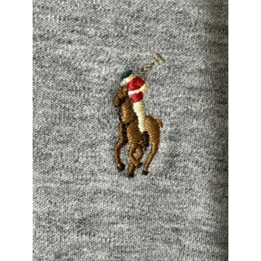 Polo Ralph Lauren Grey‎ Pima Soft Touch Polo Men's Size 2XB 100% Cotton #G10-5